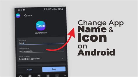how to make custom icons for apps android