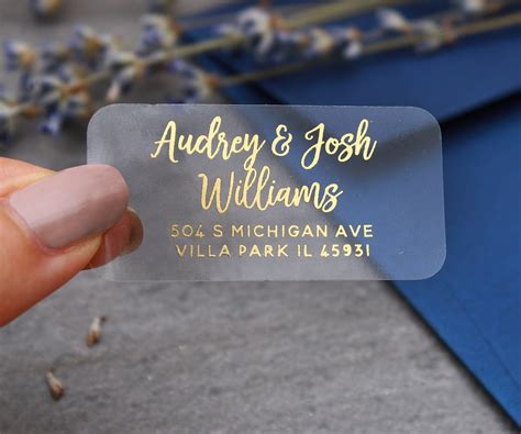 how to make custom return address labels in word