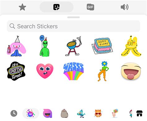 how to make custom stickers in messenger android