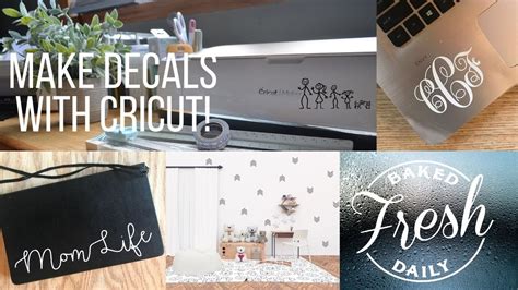 how to make decals for shirts with cricut