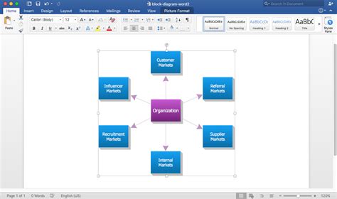 how to make diagram on microsoft word
