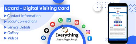 how to make digital visiting card in wordpress