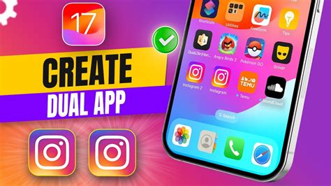 how to make dual apps on iphone