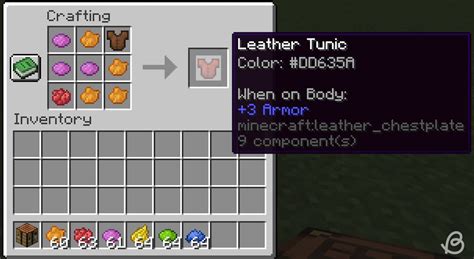 how to make dyed armor in minecraft java