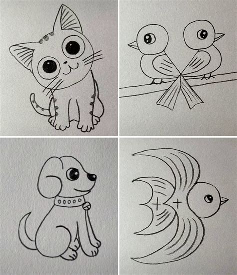how to make easy drawings for beginners