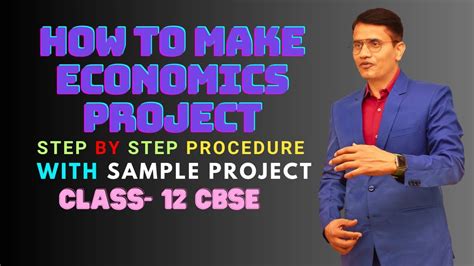 how to make economics project class 12