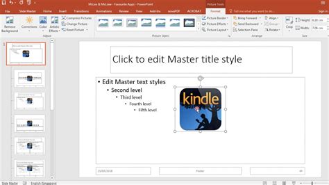 how to make editable text boxes in powerpoint slide master