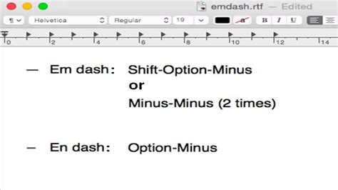 how to make em dash on mac