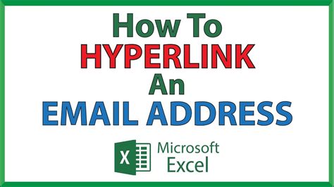 how to make email address not hyperlink in excel