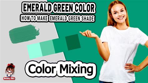 how to make emerald green color paint