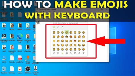 how to make emojis on computer keyboard windows