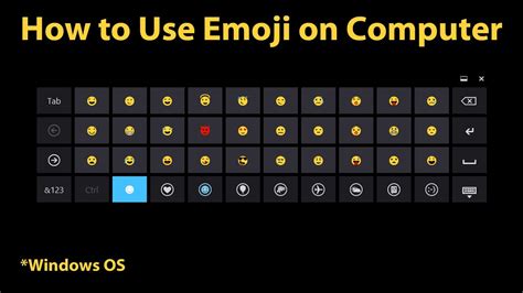 how to make emojis on computer keyboard without windows key
