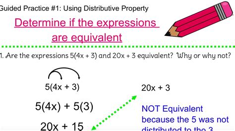 how to make equivalent expressions