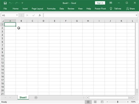 how to make excel blank
