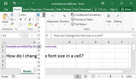 how to make excel cells adjust to text size