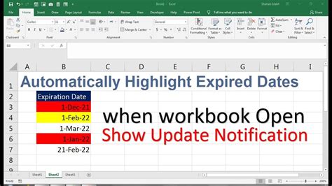 how to make excel column change color automatically based on date