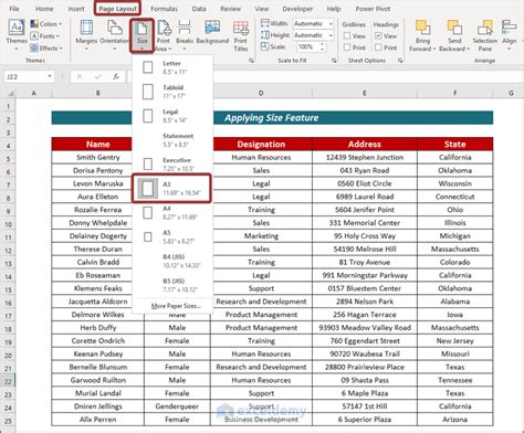how to make excel print bigger on one page