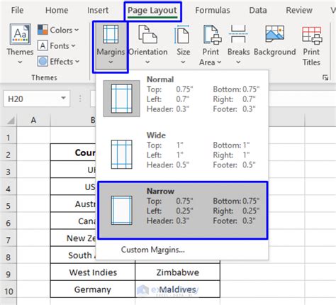 how to make excel print on one page
