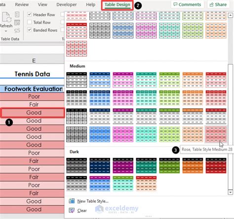 how to make excel spreadsheet color