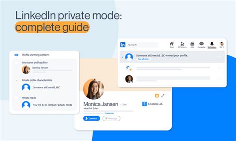 how to make experience on linkedin private