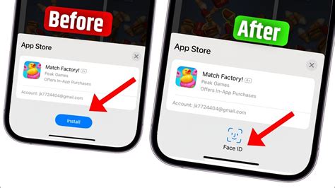how to make face id for certain apps