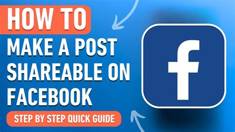how to make facebook post shareable in a group