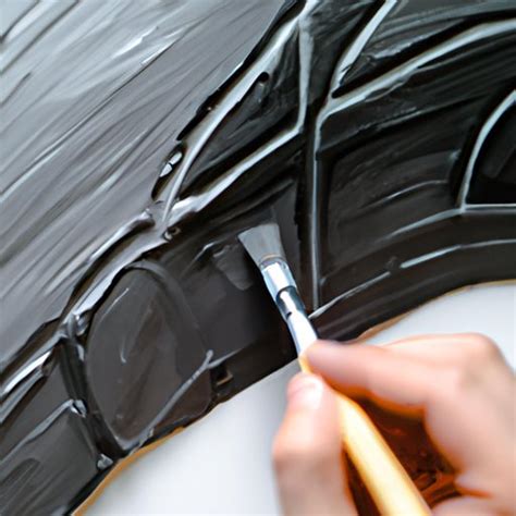 how to make flat black paint