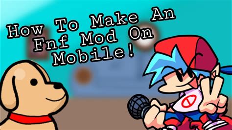 how to make fnf mod on android