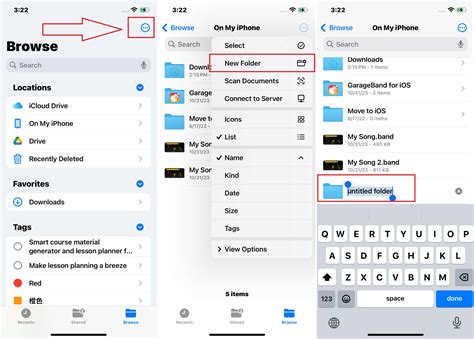 how to make folders in iphone 15