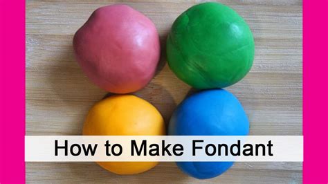 how to make fondant from scratch