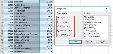how to make font small caps in excel