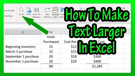 how to make font smaller than 8 in excel
