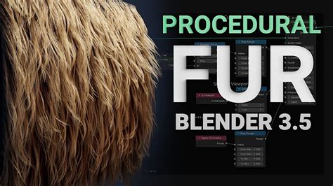 how to make fur in blender