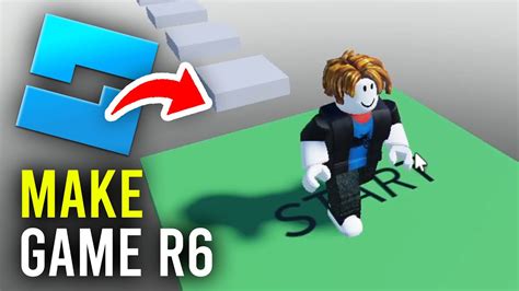 how to make game r6 in roblox studio