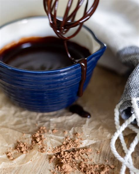 how to make glaze with cocoa powder