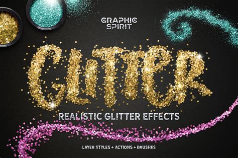 how to make glitter effect in photoshop