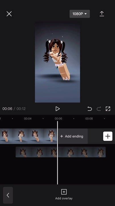 how to make good edits on capcut roblox
