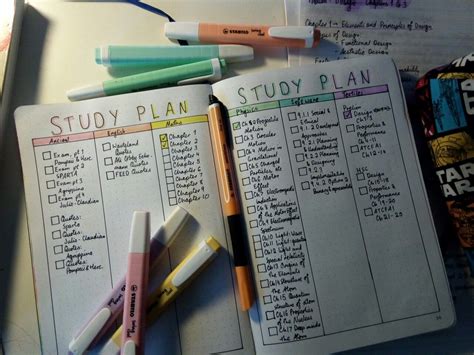 how to make good study plan