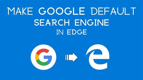 how to make google default search engine on desktop