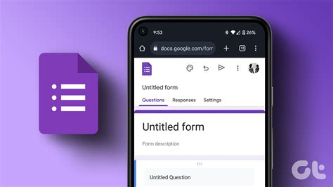 how to make google form on mobile free