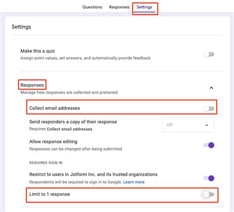 how to make google forms not anonymous