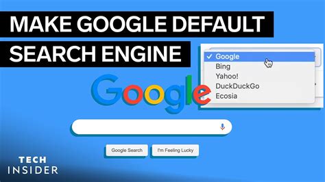 how to make google my main search engine on chrome
