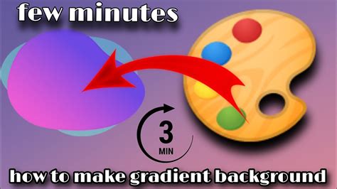 how to make gradient background in ms paint