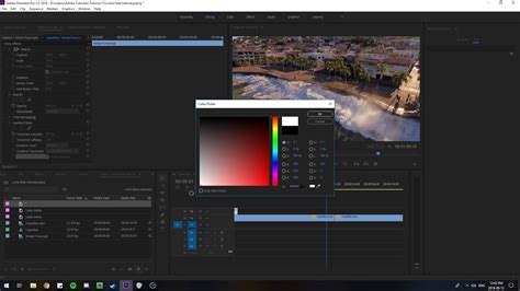 how to make gradient color matte in premiere pro