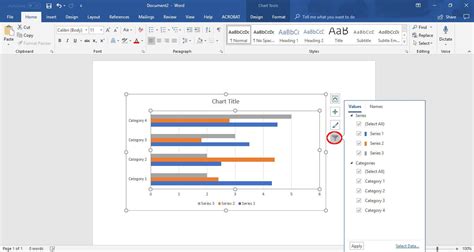 how to make graph in word mobile