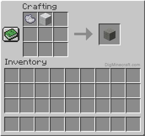 how to make grey wool in minecraft