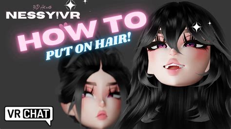 how to make hair in blender vrchat