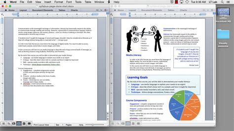 how to make handouts in word