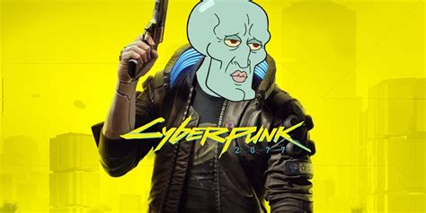 how to make handsome squidward cyberpunk