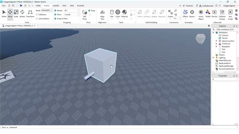 how to make hole in roblox studio